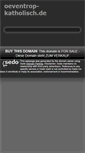 Mobile Screenshot of oeventrop-katholisch.de