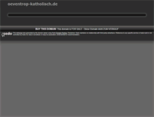 Tablet Screenshot of oeventrop-katholisch.de